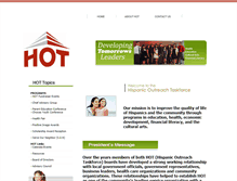 Tablet Screenshot of hotoutreach.org